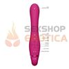 Doble estimulador strapon con estimulacion de punto G doble y carga USB